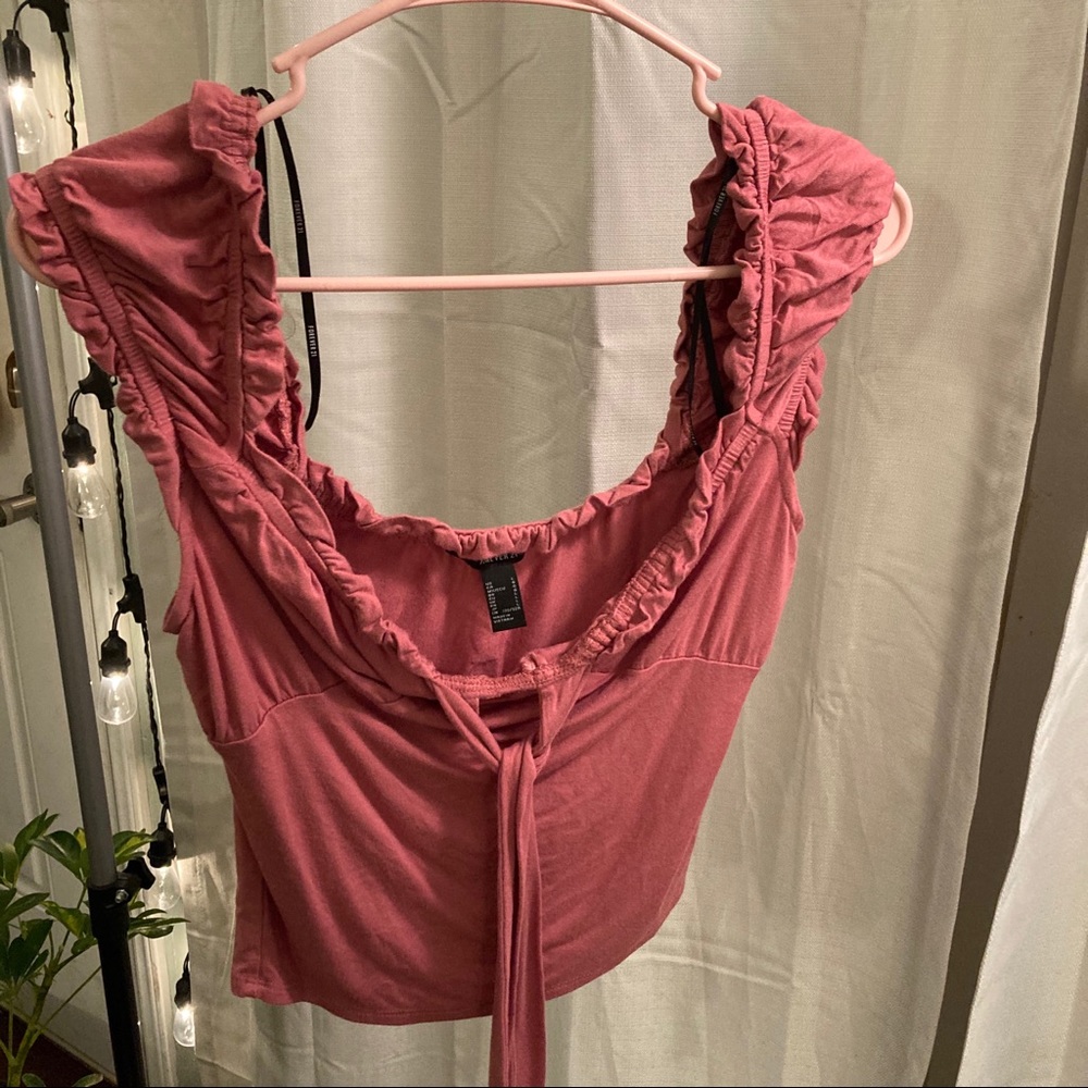 Off the Shoulder Crop Top